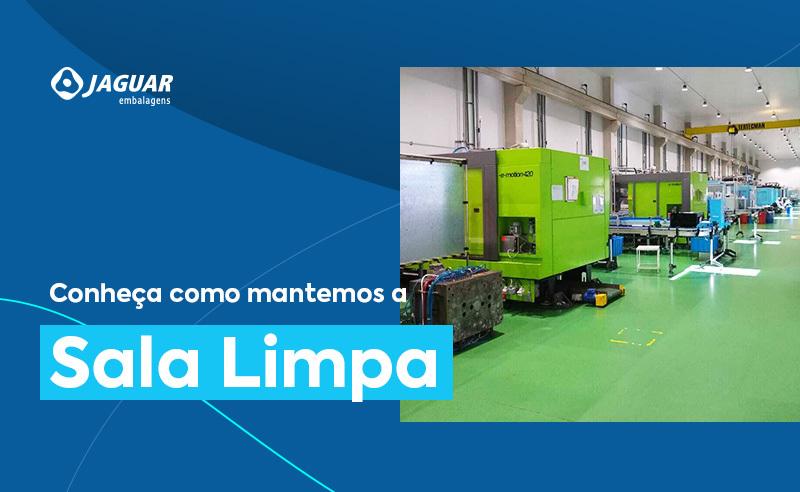 Conheça a sala limpa da Jaguar Pláticos